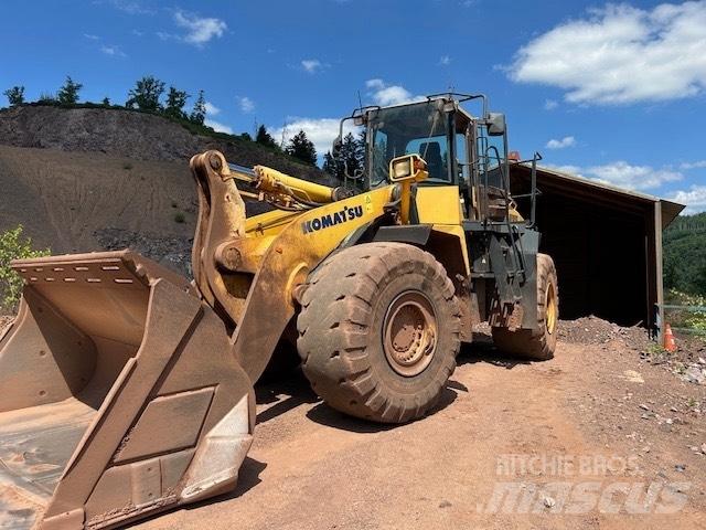 Komatsu WA 500-6 Pás carregadoras de rodas