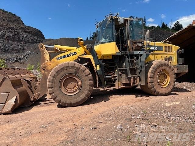 Komatsu WA 500-6 Pás carregadoras de rodas