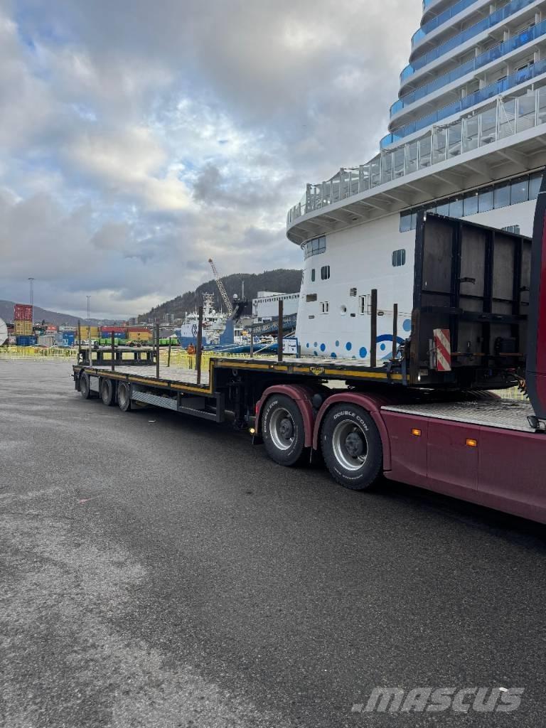 Broshuis jumbo Semi Reboques estrado/caixa aberta