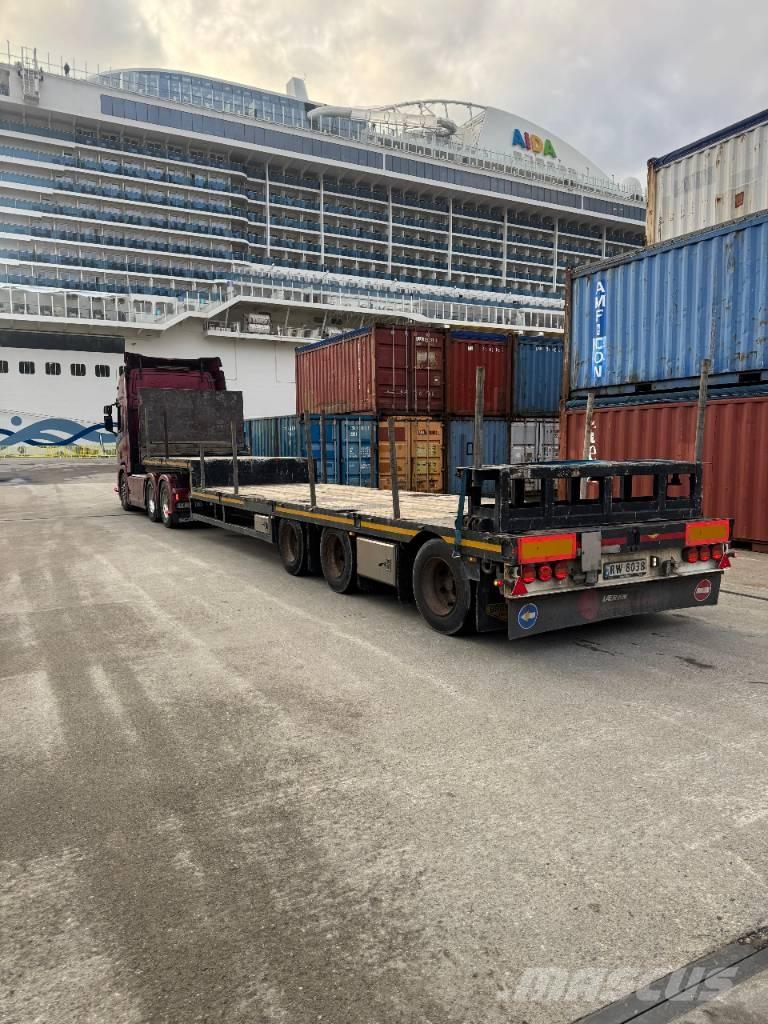 Broshuis jumbo Semi Reboques estrado/caixa aberta