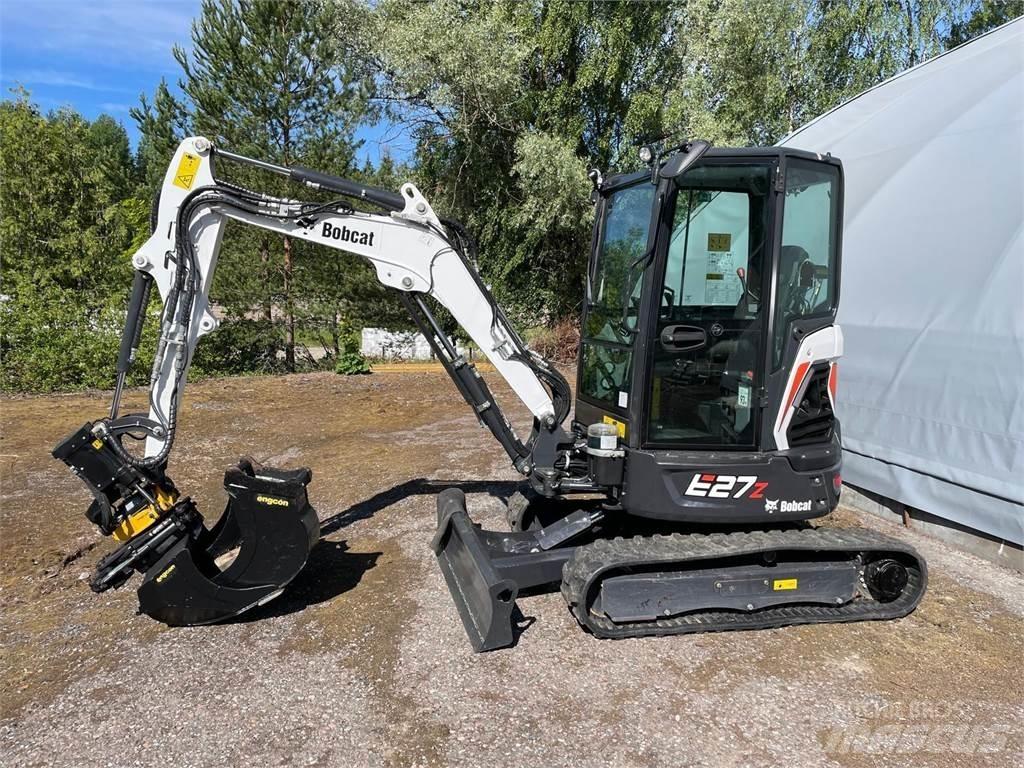 Bobcat E27Z Mini Escavadoras <7t