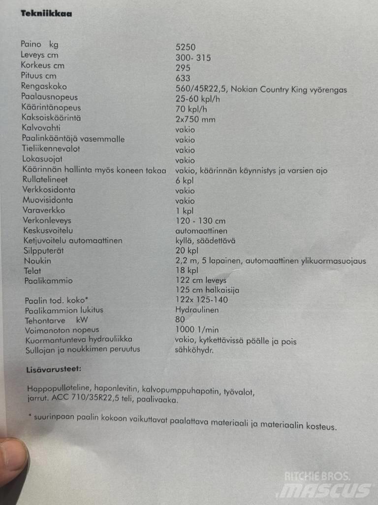 Agronic ACC Pulse M Enfardadeira de rolos