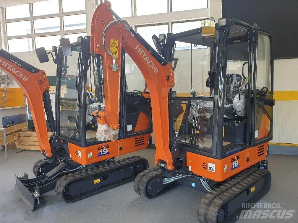 Hitachi ZX 19 Mini Escavadoras <7t