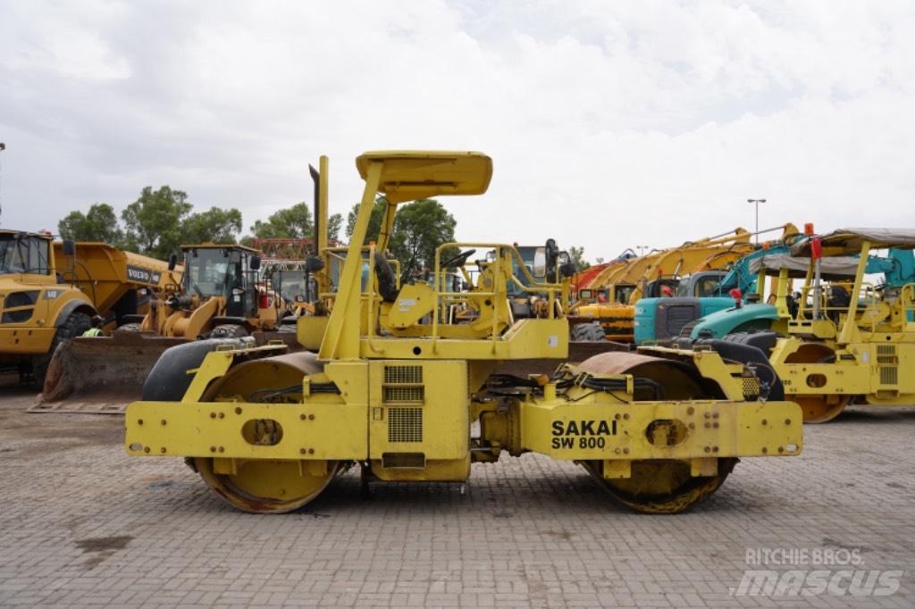 Sakai SW 800 Cilindros Compactadores tandem