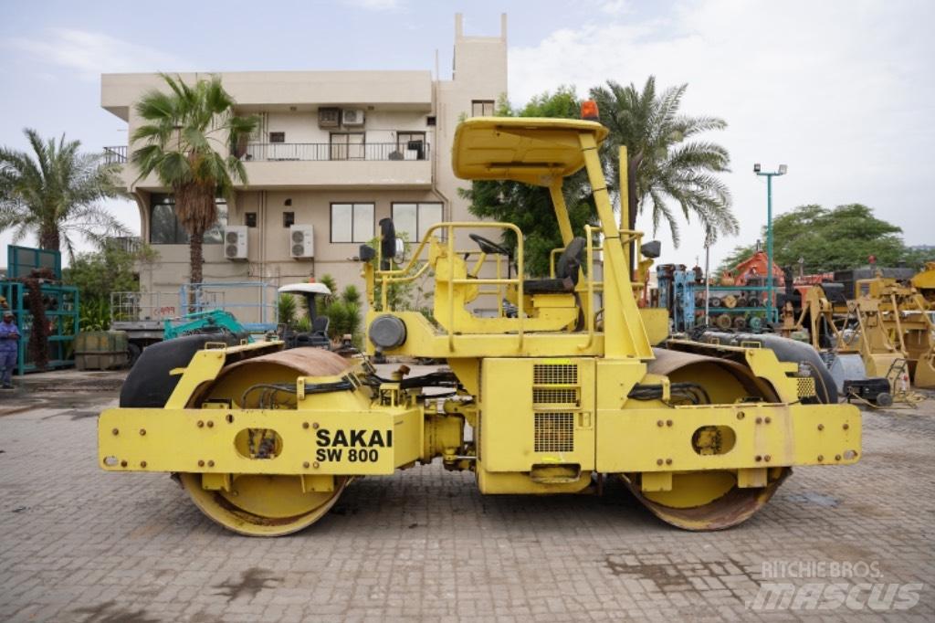 Sakai SW 800 Cilindros Compactadores tandem