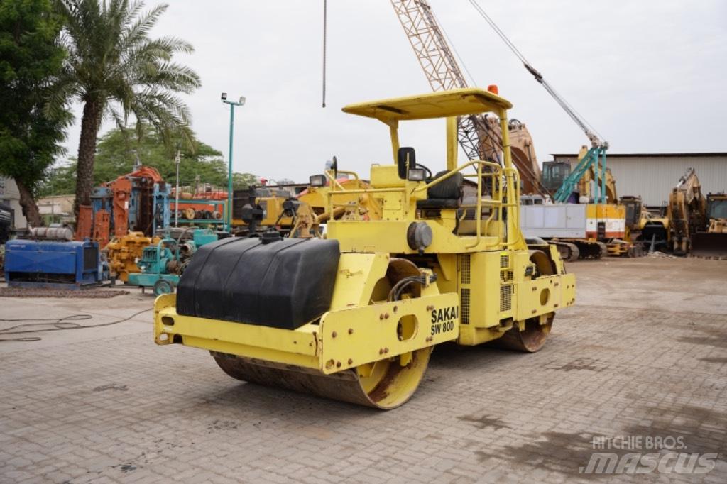 Sakai SW 800 Cilindros Compactadores tandem
