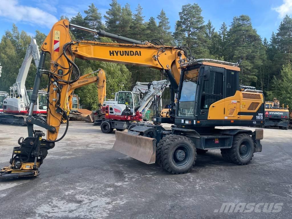 Hyundai HW 160 Escavadoras de rodas
