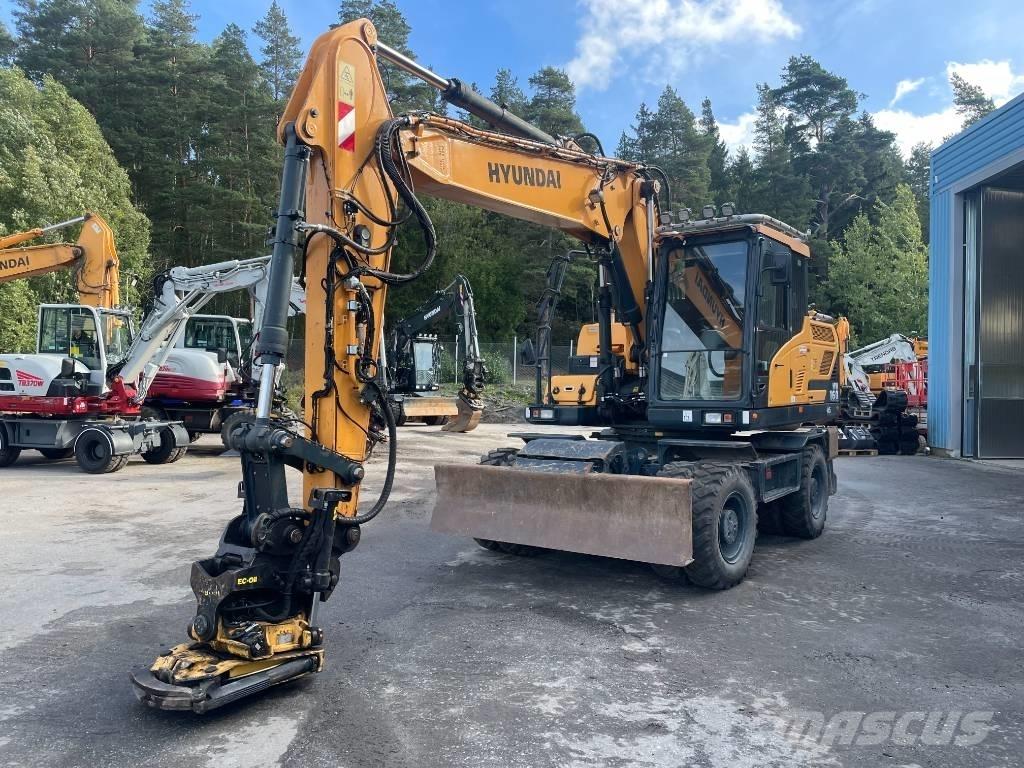 Hyundai HW 160 Escavadoras de rodas