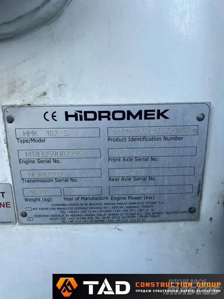 Hidromek 102 S Pás carregadoras de rodas