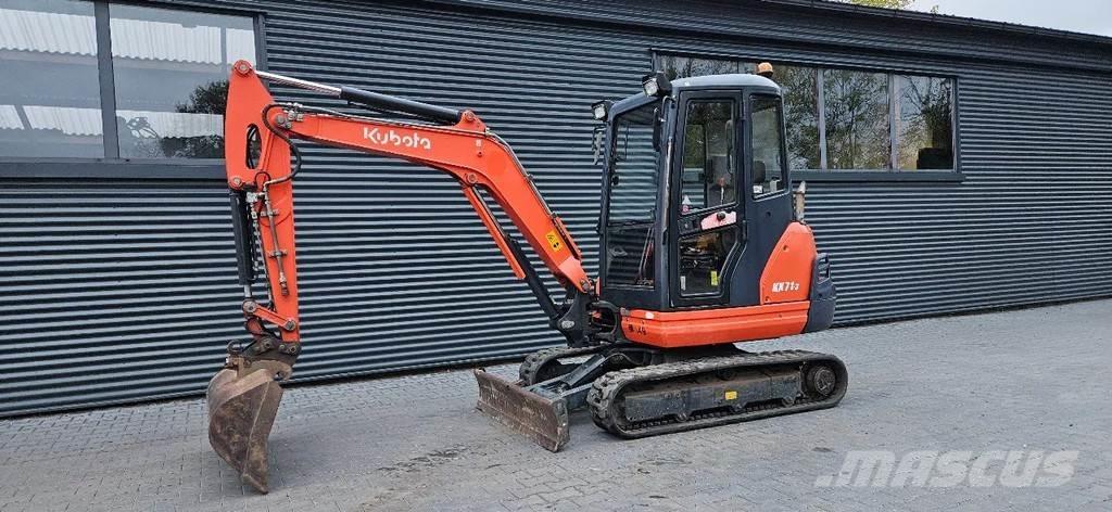 Kubota KX71-3 Mini Escavadoras <7t