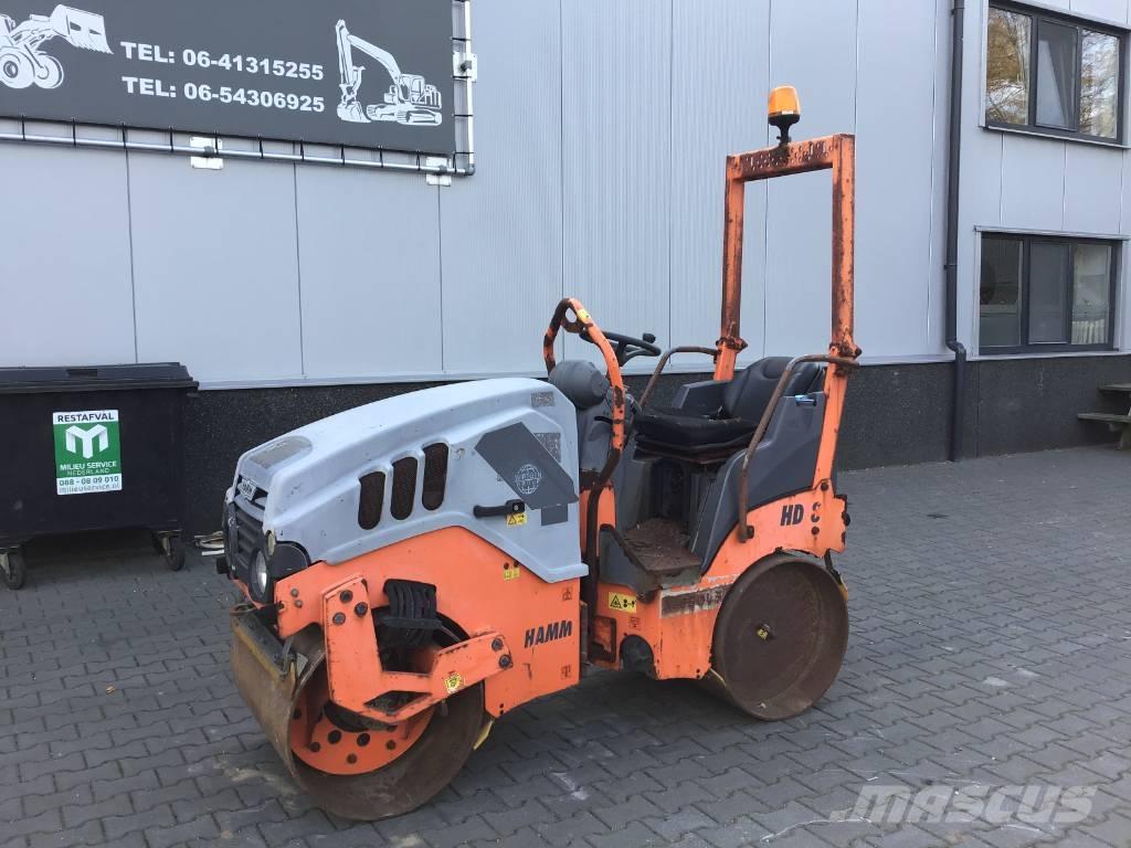 Hamm HD 8 VV Cilindros Compactadores tandem