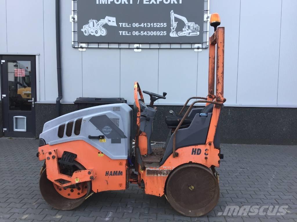 Hamm HD 8 VV Cilindros Compactadores tandem