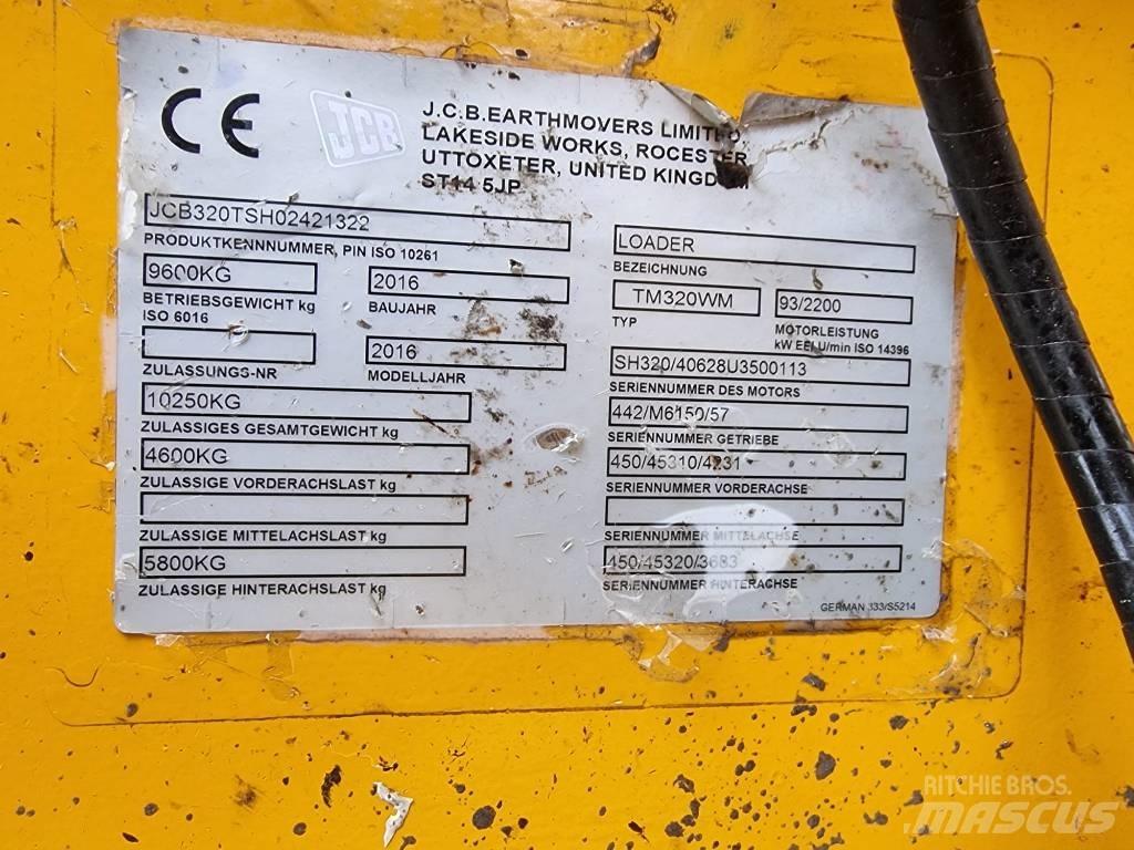 JCB TM 320 Pás carregadoras de rodas