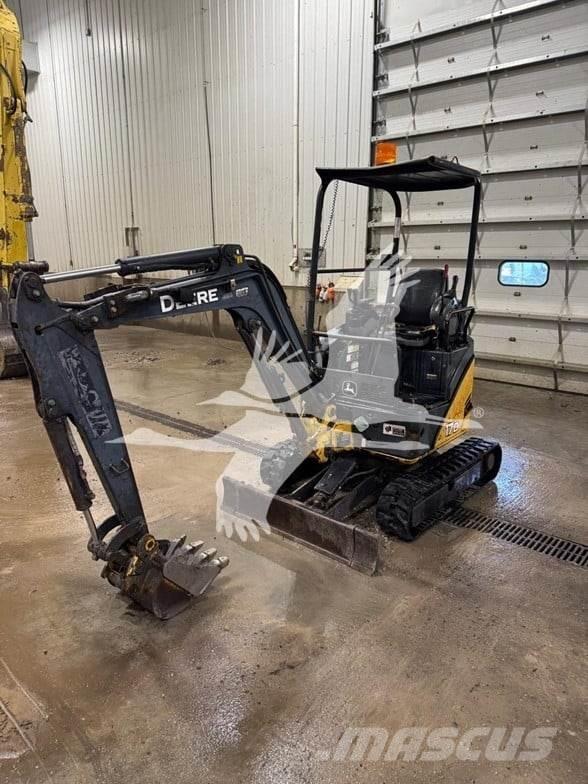 John Deere 17 Mini Escavadoras <7t