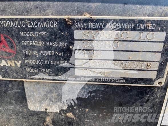 Sany SY265CLR Escavadoras de rastos