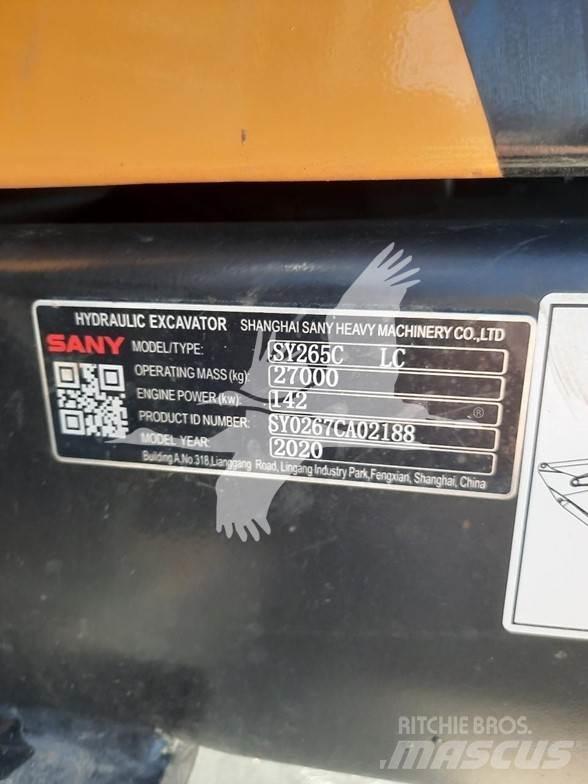Sany SY265CLR Escavadoras de rastos