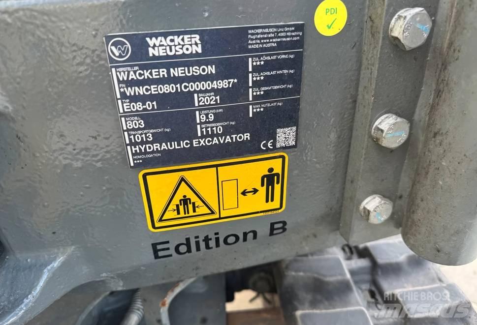 Wacker Neuson 803 Escavadoras de rastos