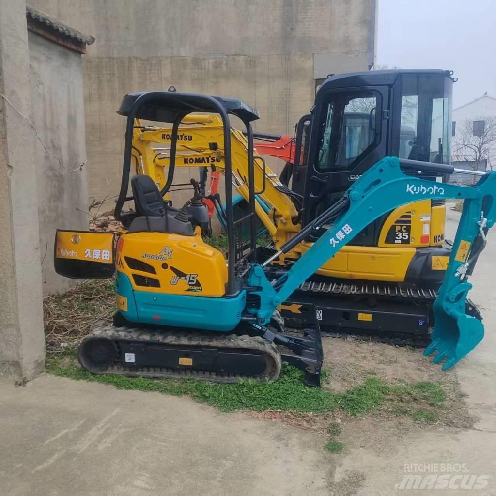 Kubota U15 Mini Escavadoras <7t