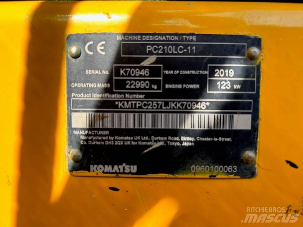 Komatsu PC 210 LC-11 Escavadoras de rastos
