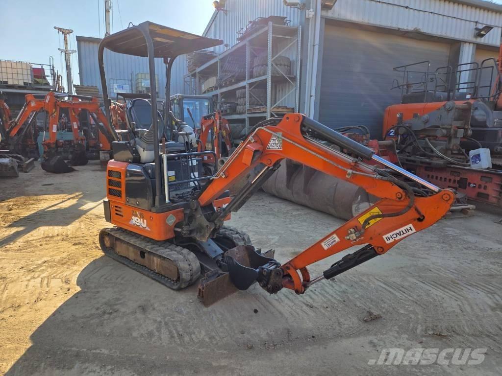 Hitachi ZX 19 U-6 Mini Escavadoras <7t