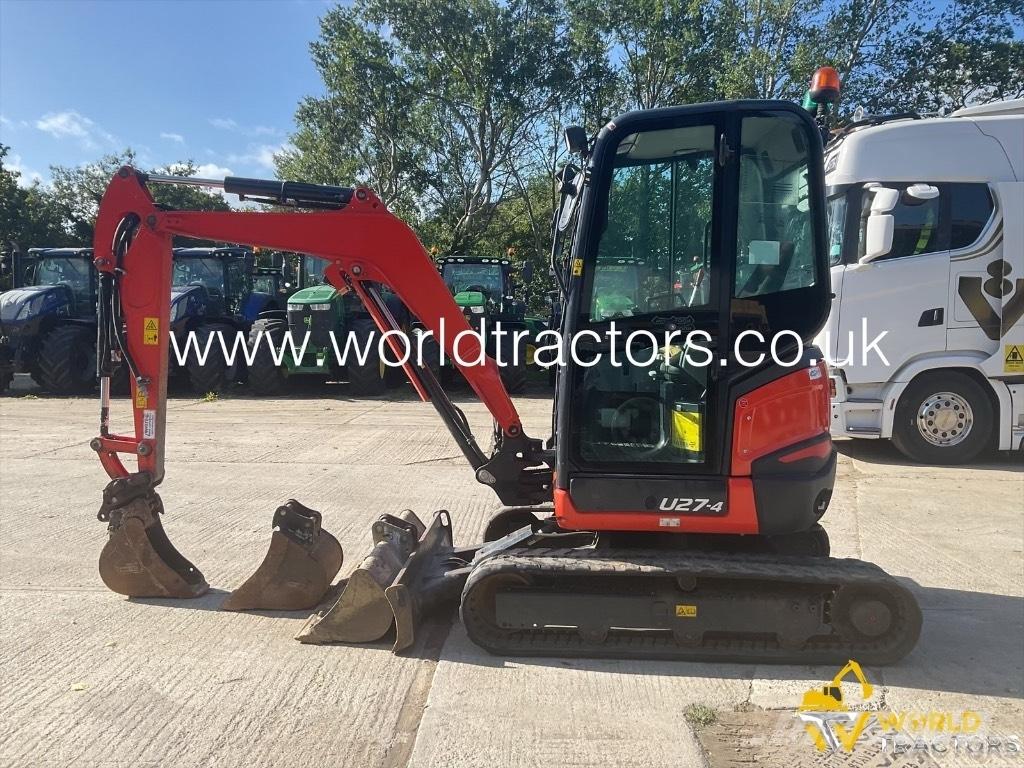 Kubota U 27-4 Mini Escavadoras <7t