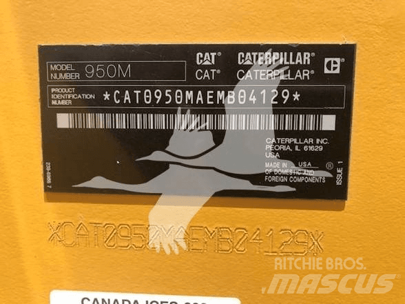 CAT 950M Pás carregadoras de rodas