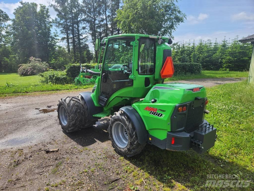 Avant 860 i Pás carregadoras de rodas