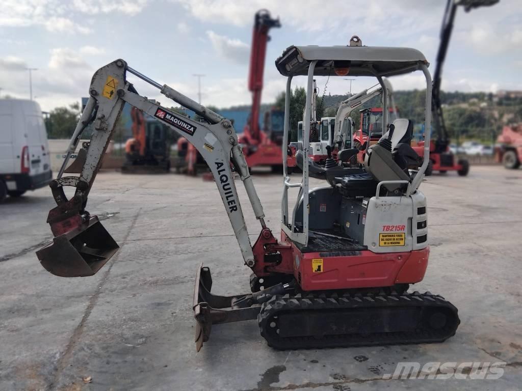 Takeuchi TB 215 R Mini Escavadoras <7t