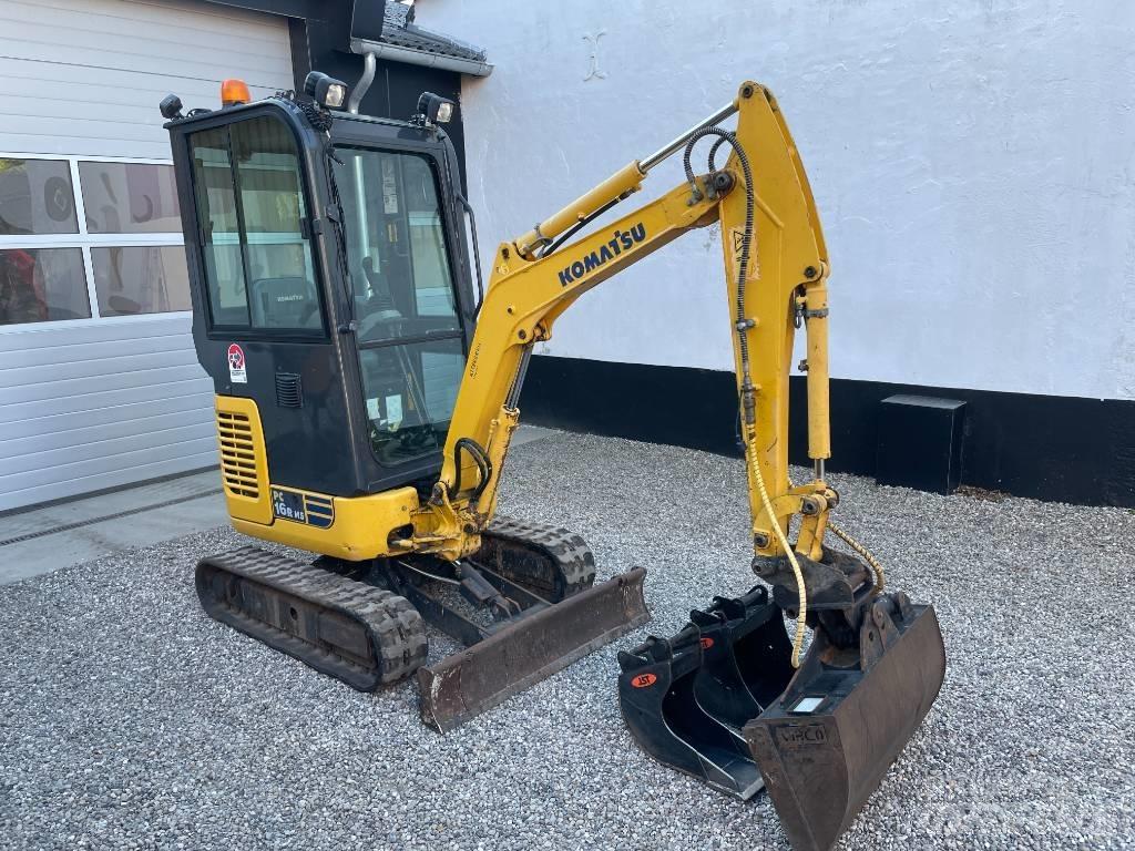 Komatsu PC 16 R-3HS Mini Escavadoras <7t