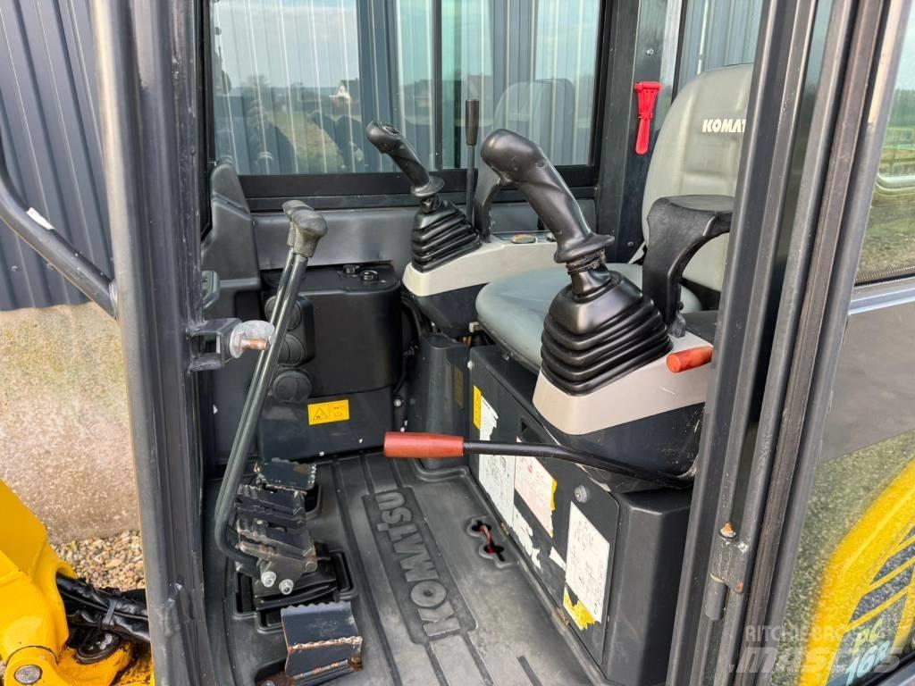 Komatsu PC 16 R-3HS Mini Escavadoras <7t