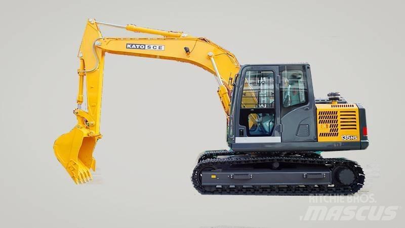 Kato 135 NS Escavadoras de rastos