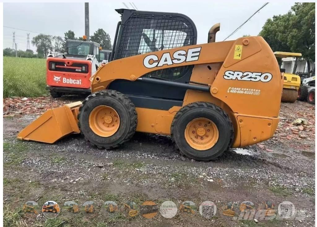 CASE SR 250 Carregadoras de direcção deslizante