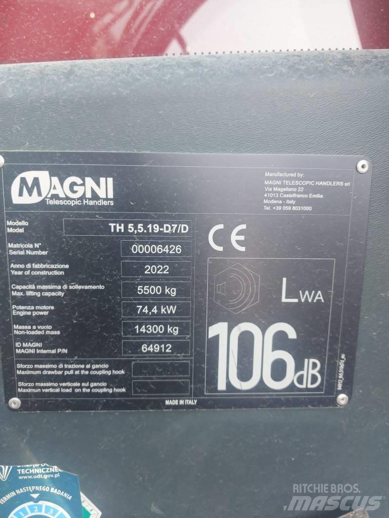 Magni TH 5.5 19 P Manipuladores telescópicos