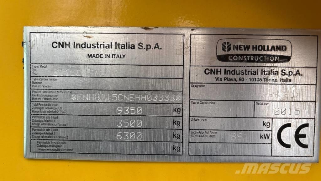 New Holland B 115 C Retroescavadoras