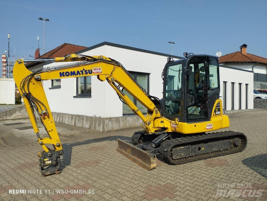 Komatsu PC58 MR-5 Mini Escavadoras <7t