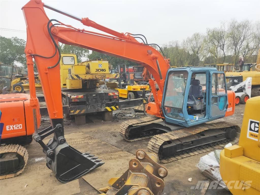 Hitachi EX120 Escavadoras Midi 7t - 12t