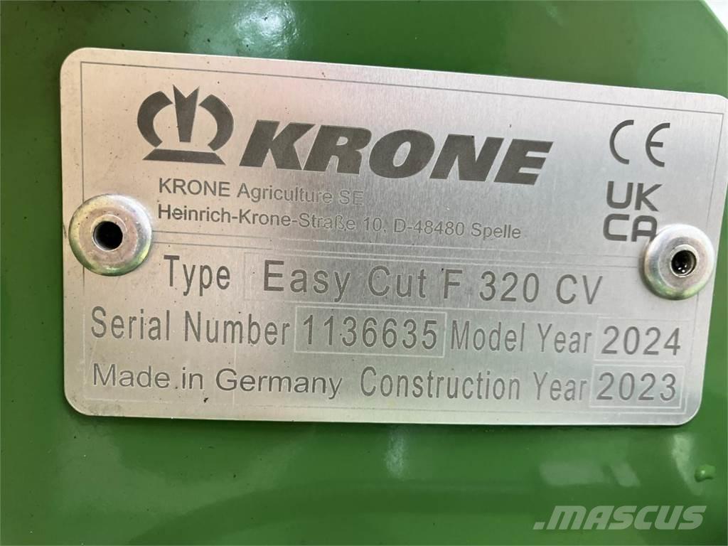 Krone EC F 320 CV Gadanheiras