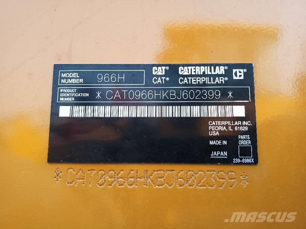 CAT 966 H Pás carregadoras de rodas