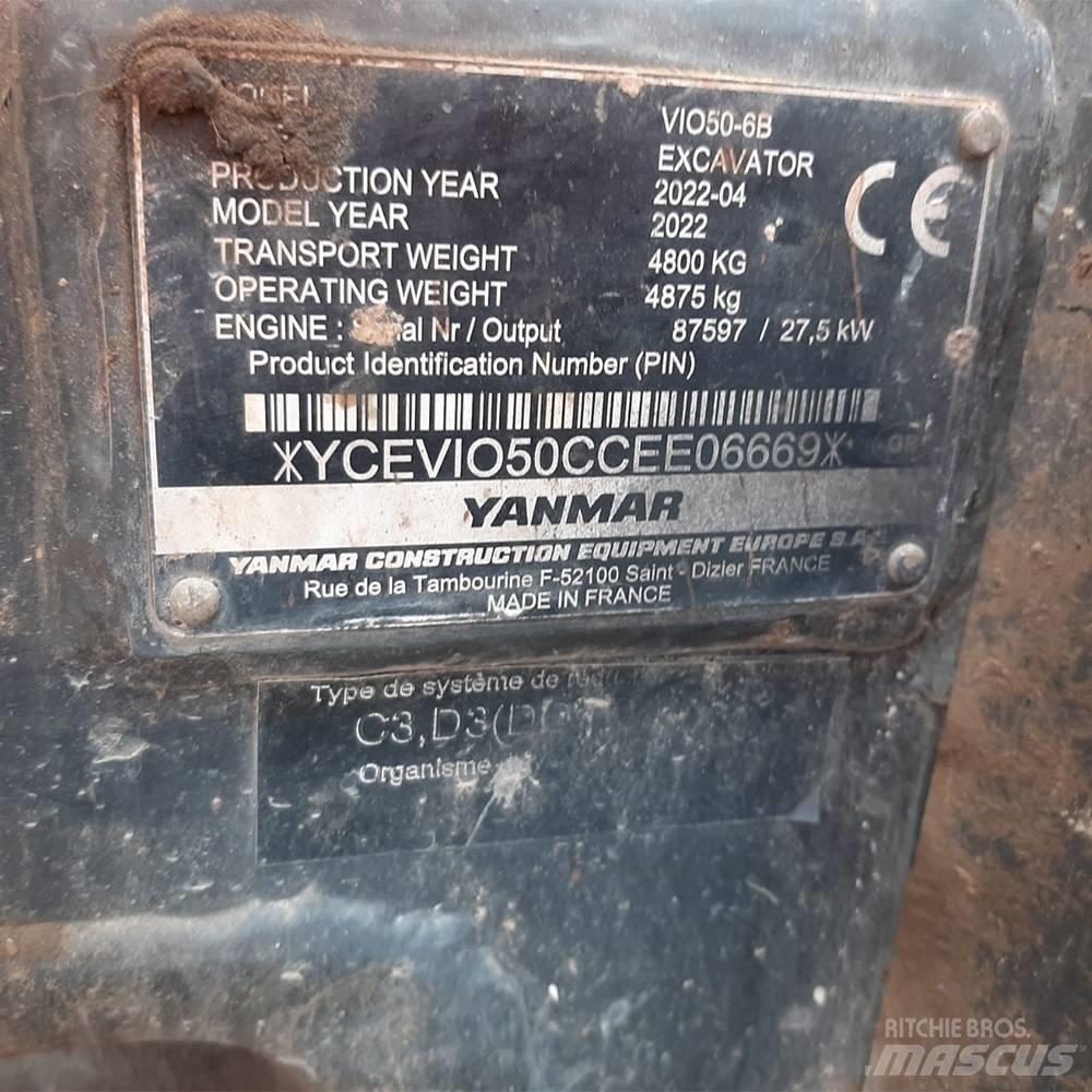 Yanmar Vio 50 Mini Escavadoras <7t