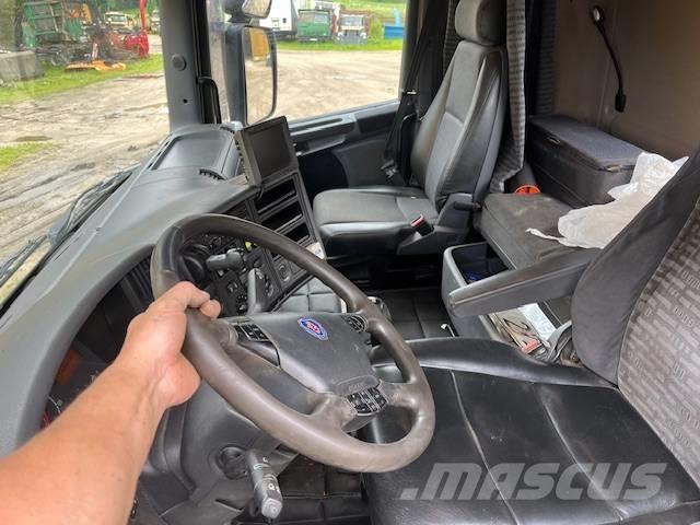 Scania R 500 Camiões caixa desmontável com elevador de cabo