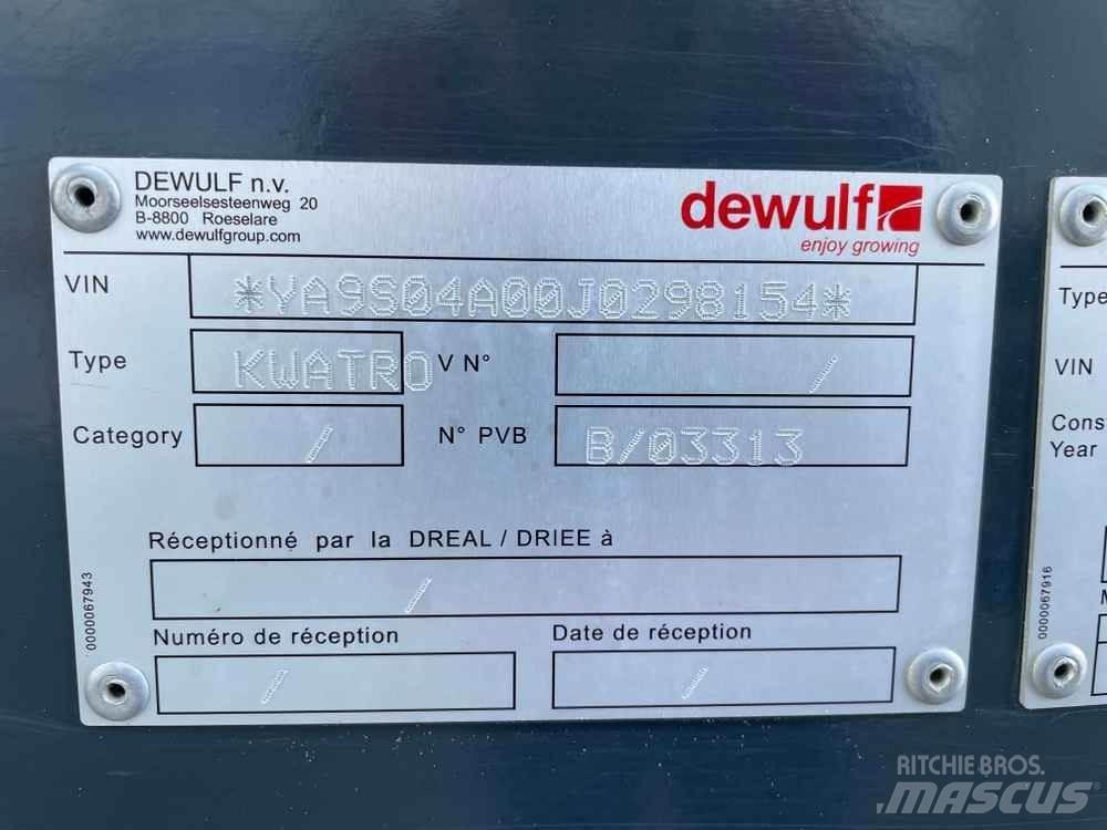 Dewulf KWATRO Agricultura - Outros
