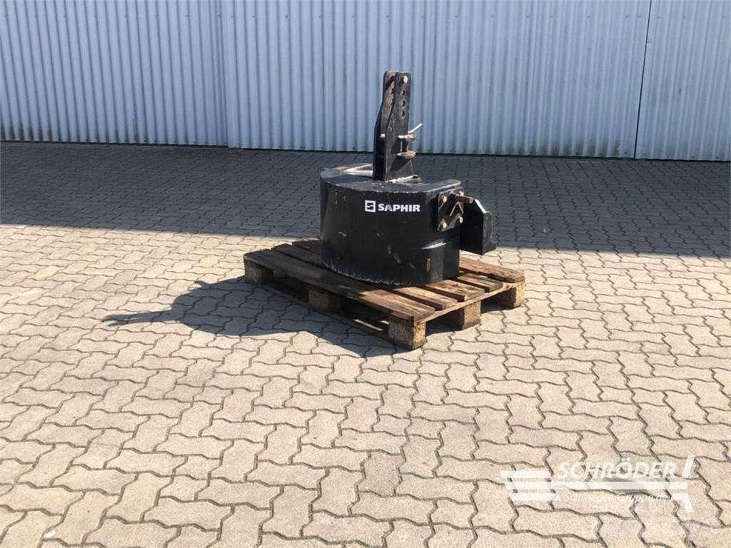  900KG GUSSGEWICHT Outros acessórios de tractores