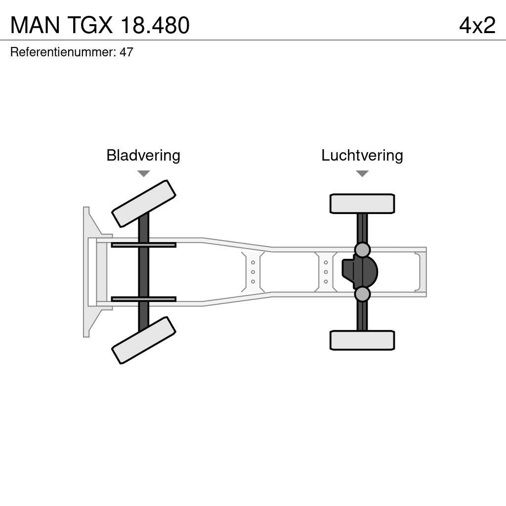 MAN TGX 18.480 Tractores (camiões)