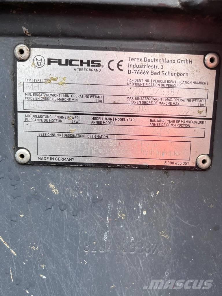 Terex Fuchs MHL320 Movimentação cargas - Outros
