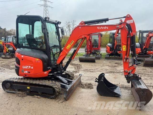 Kubota U 27-4 Mini Escavadoras <7t