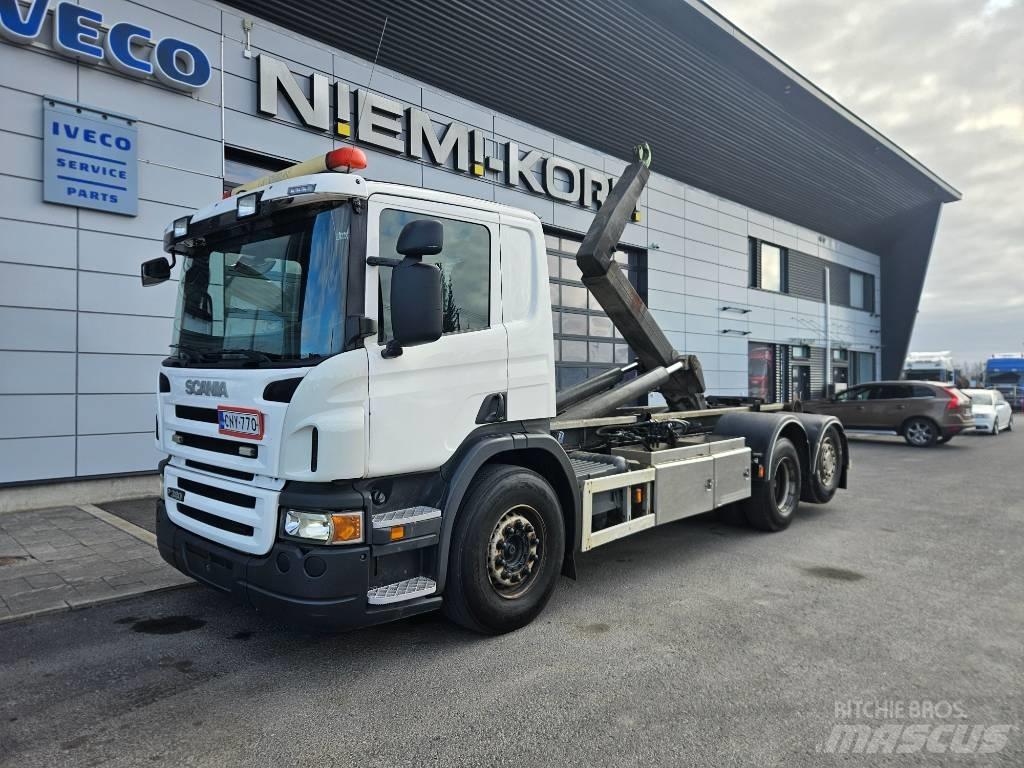 Scania P380 6x2*4 Camiões Ampliroll