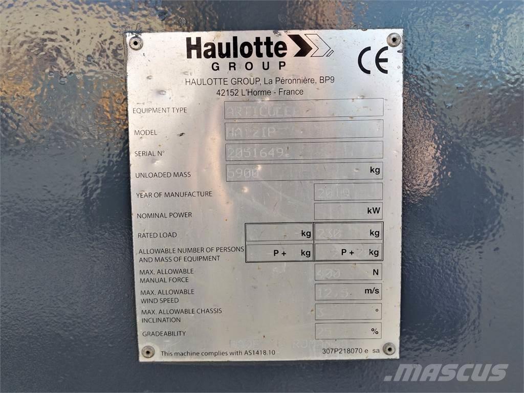 Haulotte HA12IP Elevadores braços articulados