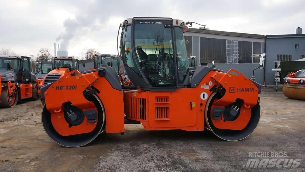 Hamm HD+120iVV Cilindros Compactadores tandem