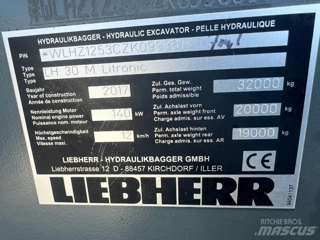 Liebherr LH30M Manipuladores de resíduos / indústria