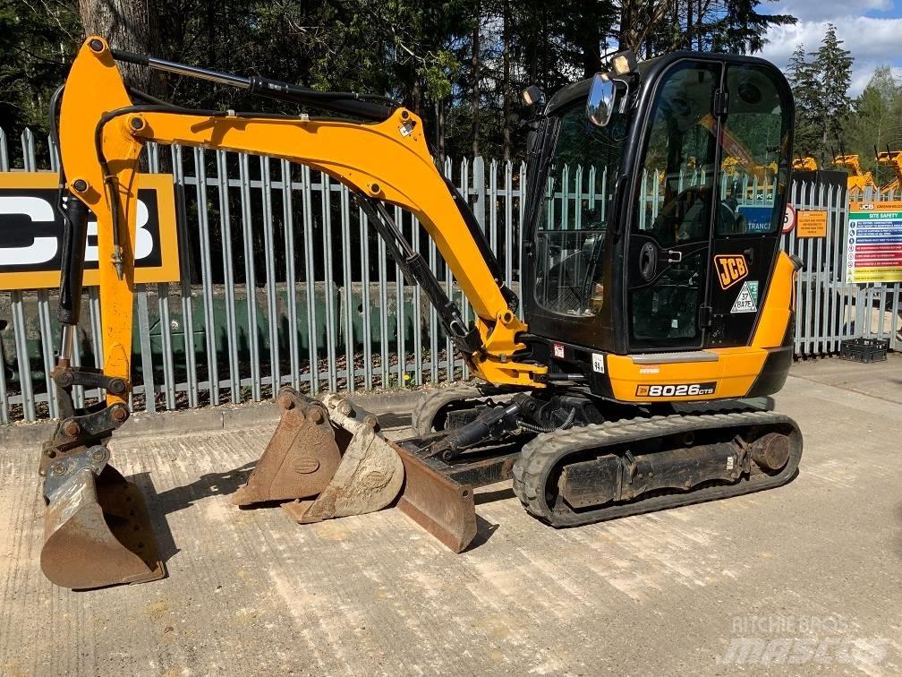 JCB 8026 CTS Mini Escavadoras <7t